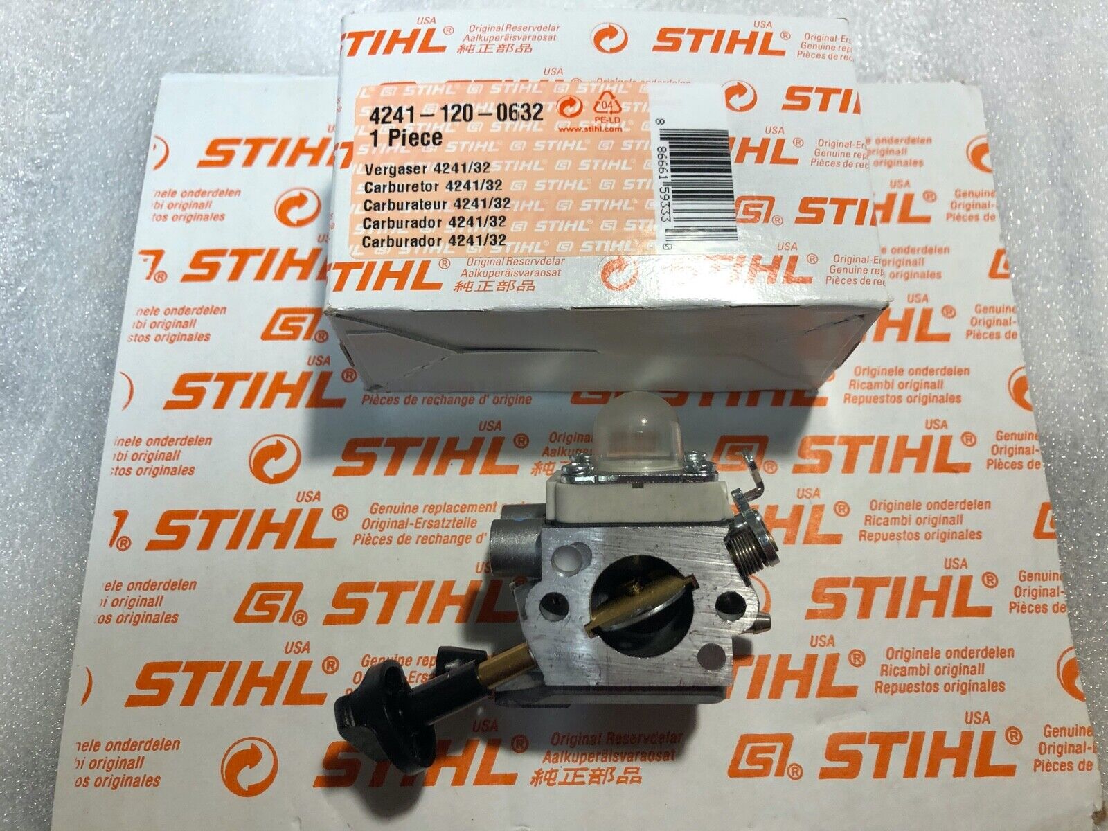 ND STIHL Karburátor 4241/32, BG 56, SH 56, 4241 120 0632